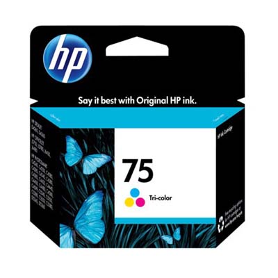 OEM HP 75 Ink Cartridge - 3-color