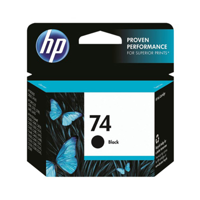 OEM HP 74 Ink Cartridge - Black