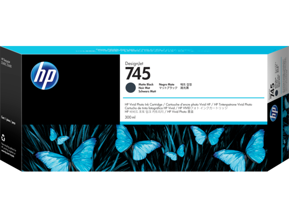OEM HP 745 Ink Cartridge - Matte Black