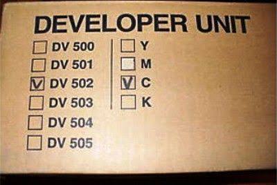 OEM Kyocera DV-512C Developer - Cyan