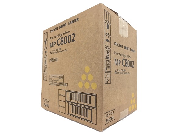 OEM Ricoh 842084 Toner Cartridge - Yellow