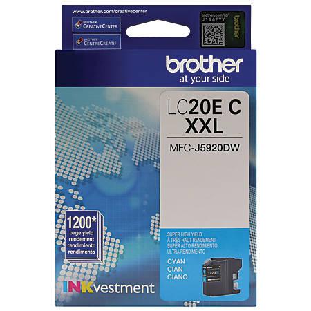 OEM Brother LC-20EC Ink Cartridge - Cyan