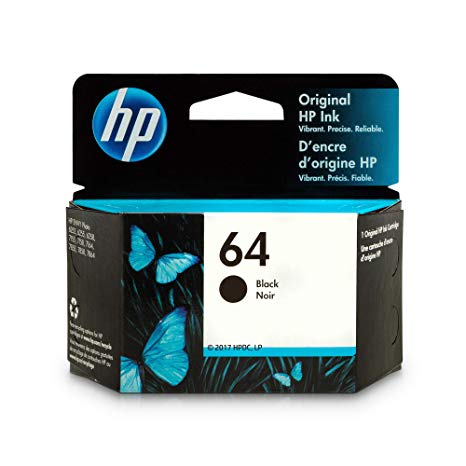 OEM HP 64 Ink Cartridge - Black