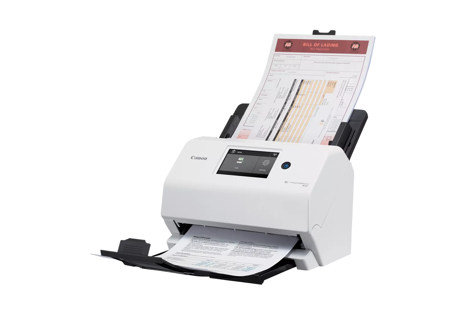New Canon imageFORMULA R50  Sheetfed Scanner