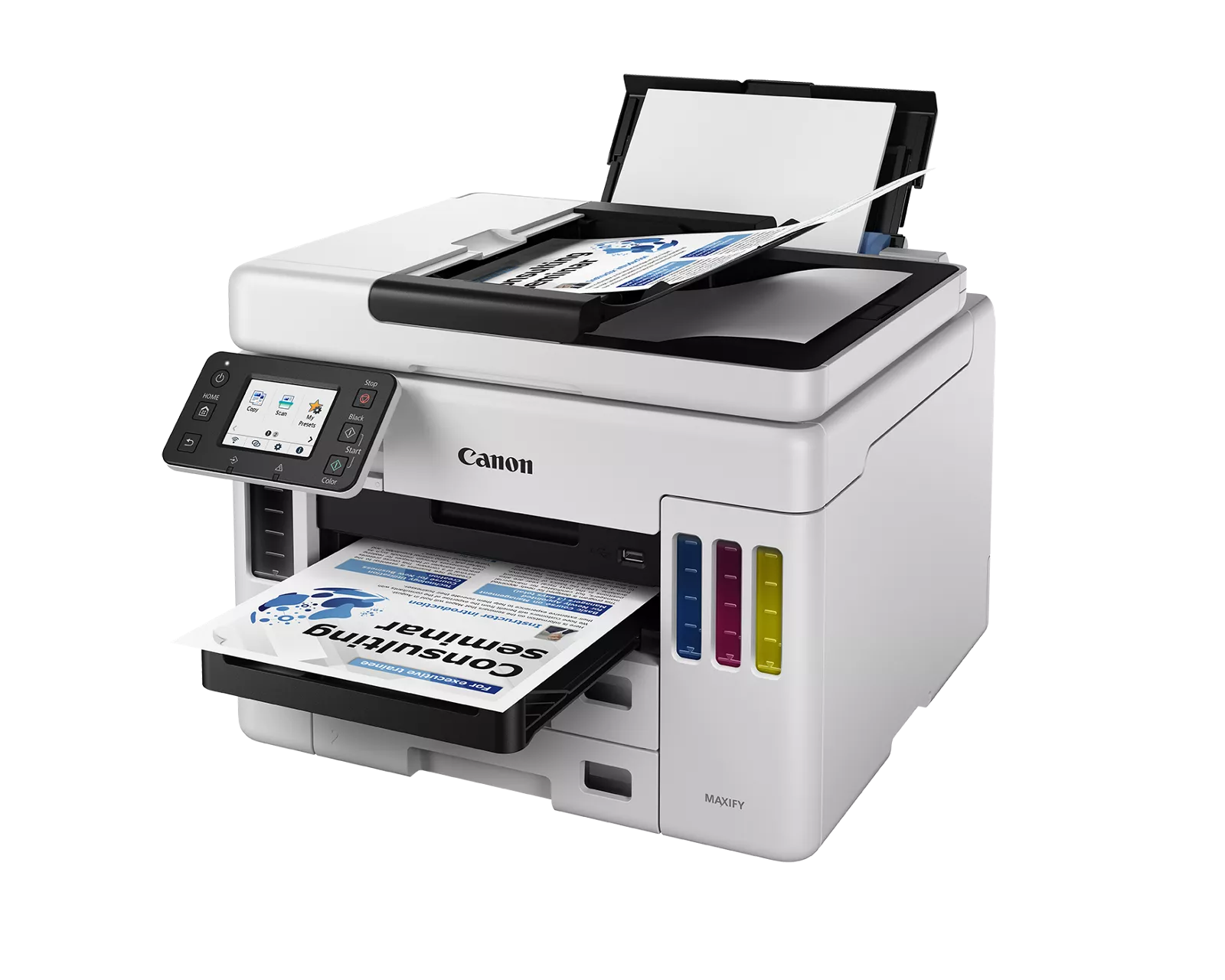 New Canon MAXIFY GX7020 Color Inkjet MFP