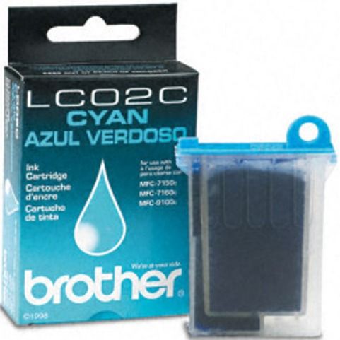 OEM Brother LC-02C Ink Cartridge - Cyan