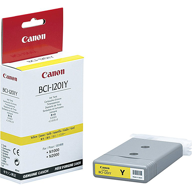 OEM Canon BCI-1201Y Ink Cartridge - Yellow
