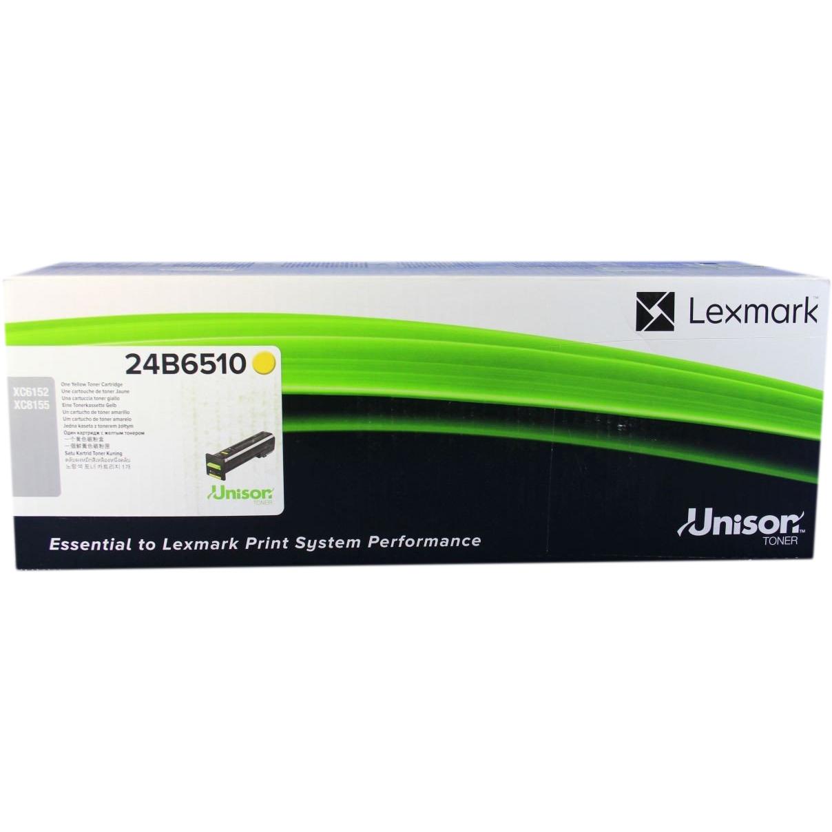 OEM Lexmark 24B6510 Toner Cartridge - Yellow