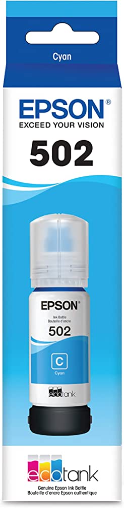 OEM Epson T502 Ink Cartridge - Cyan