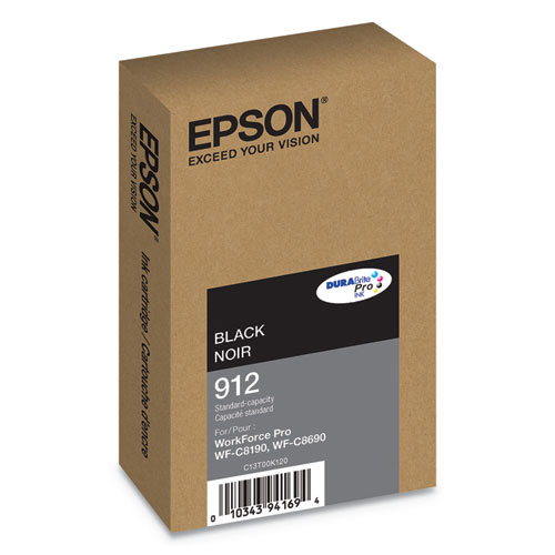 OEM Epson 912 Ink Cartridge - Black