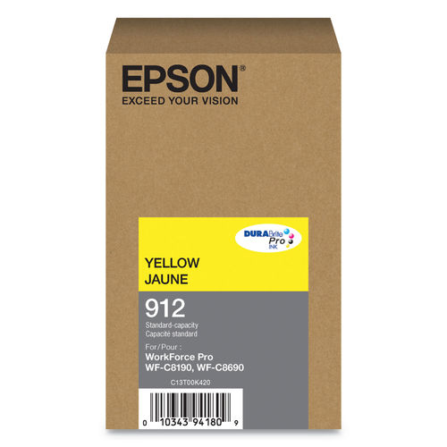 OEM Epson 912 Ink Cartridge - Yellow