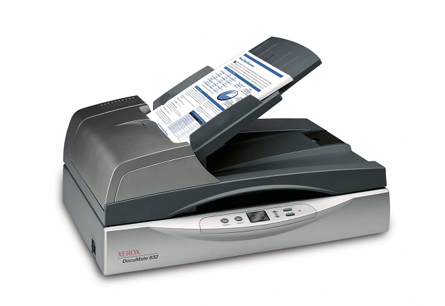 Refurbished Xerox DocuMate 632 Color Flatbed Scanner