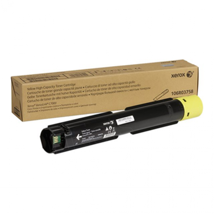 OEM Xerox 106R3758 Toner Cartridge - Yellow