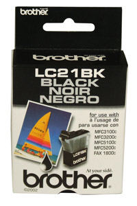 OEM Brother LC-21BK Ink Cartridge - Black