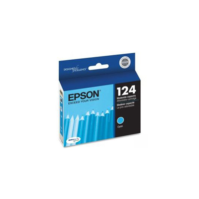 OEM Epson T124220 Ink Cartridge - Cyan