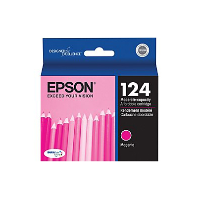 OEM Epson T124320 Ink Cartridge - Magenta