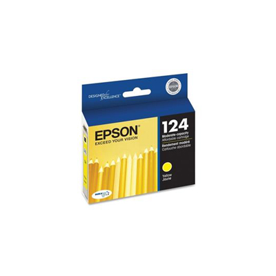 OEM Epson T124420 Ink Cartridge - Yellow