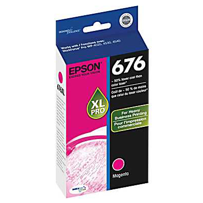 OEM Epson T676XL320 Ink Cartridge - Magenta