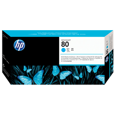 OEM HP 80 Ink Cartridge - Cyan