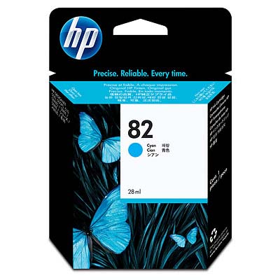 OEM HP 82 Ink Cartridge - Cyan