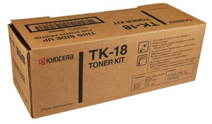 OEM Kyocera TK-18 Toner Cartridge - Black