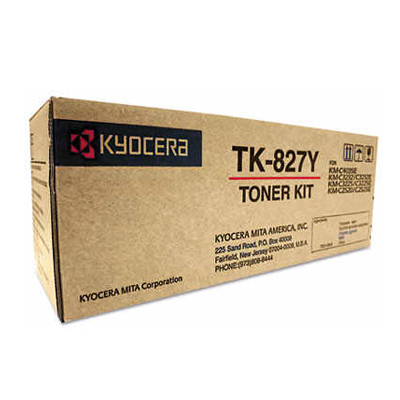 OEM Kyocera TK-827Y Toner Cartridge - Yellow
