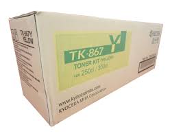 OEM Kyocera TK-867Y Toner Cartridge - Yellow