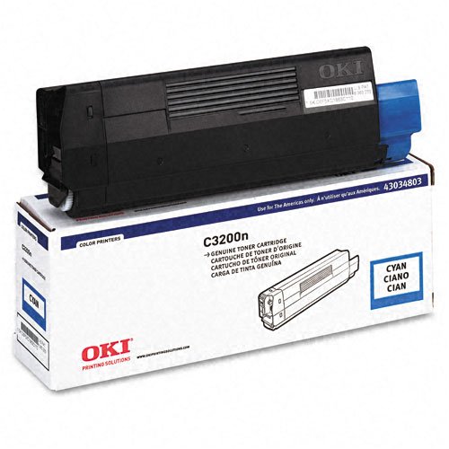 OEM Okidata 43034803 Toner Cartridge - Cyan