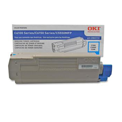 OEM Okidata 43865719 Toner Cartridge - Cyan