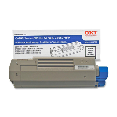 OEM Okidata 43865720 Toner Cartridge - Black