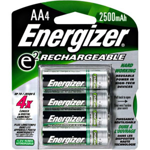 Energizer NH15BP-4 Batteries Cell Aa 4PK Rechargeable Nimh