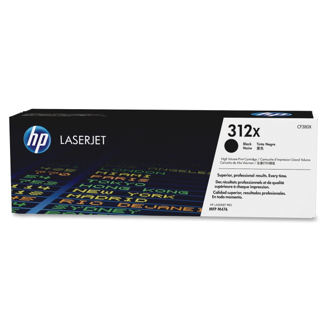 OEM HP 312X Toner Cartridge - Black