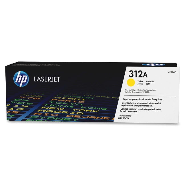 OEM HP 312A Toner Cartridge - Yellow
