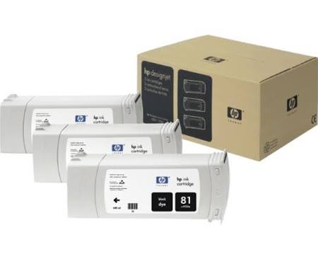 OEM HP 81 Ink Cartridge - Black