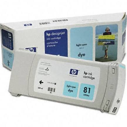 OEM HP 81 Ink Cartridge - Cyan