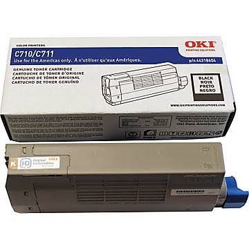 OEM Okidata 43866144 Toner Cartridge - Black