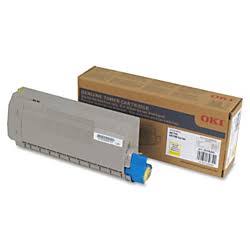OEM Okidata 43866141 Toner Cartridge - Yellow