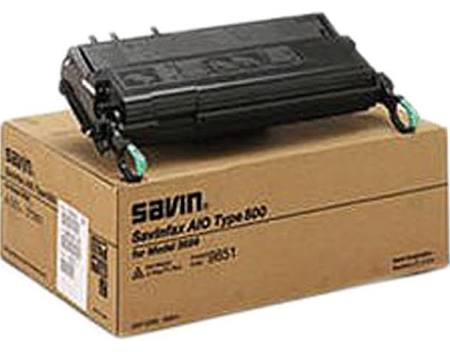 OEM Savin 9851 Toner Cartridge - Black