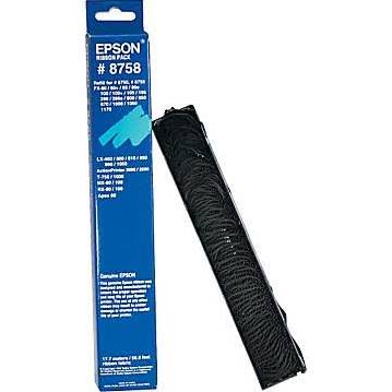 Epson Ribbon - Black, (8758)