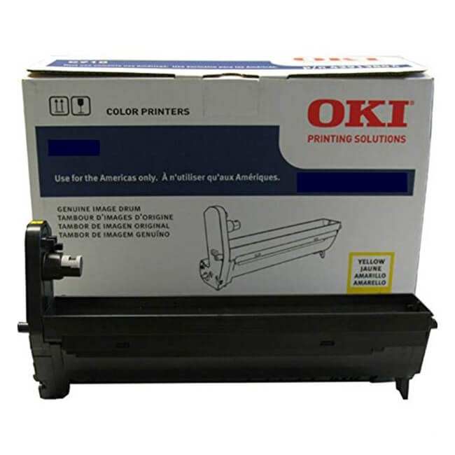 OEM Okidata 43913833 Image Drum - Yellow