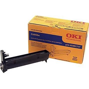 OEM Okidata 43381757 Image Drum - Yellow