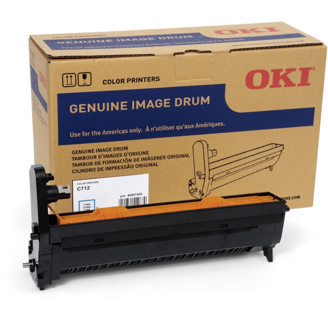OEM Okidata 46507403 Image Drum - Cyan