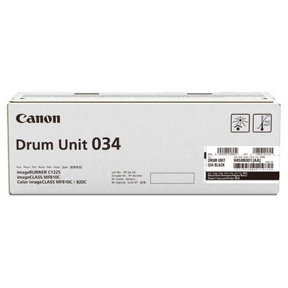 OEM Canon 034 Drum Unit - Black
