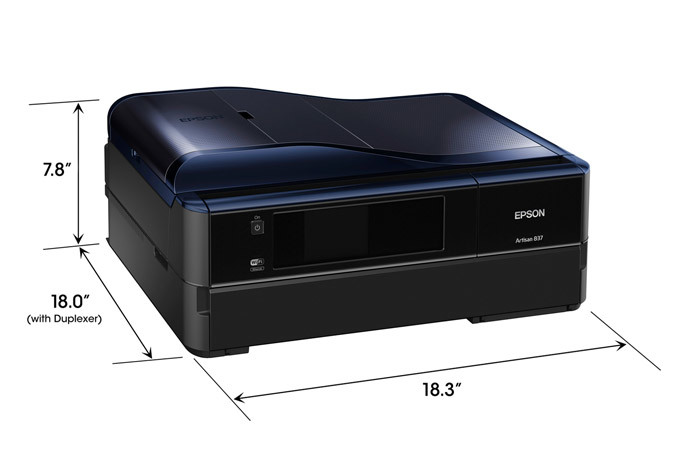 New Epson Artisan 837 Color Inkjet MFP