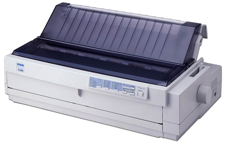 Epson LQ-2080 Mono DOT Matrix Printer Demo