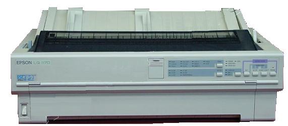 Epson LQ-1170 Mono DOT Matrix Printer Demo