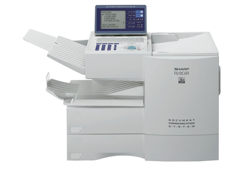 New Sharp FO-DC635 Mono Fax Machine