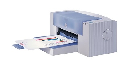 Sharp AJ-2000 Color Inkjet Printer Demo