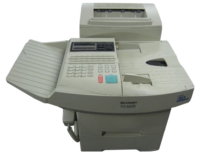 Refurbished Sharp FO-6600 Mono Fax Machine