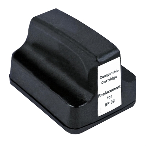 Compatible HP 02 Ink Cartridge - Black